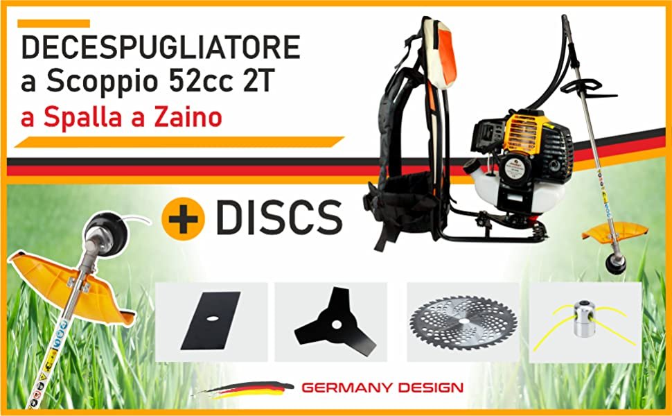 Decespugliatore JHONSORR kit completo