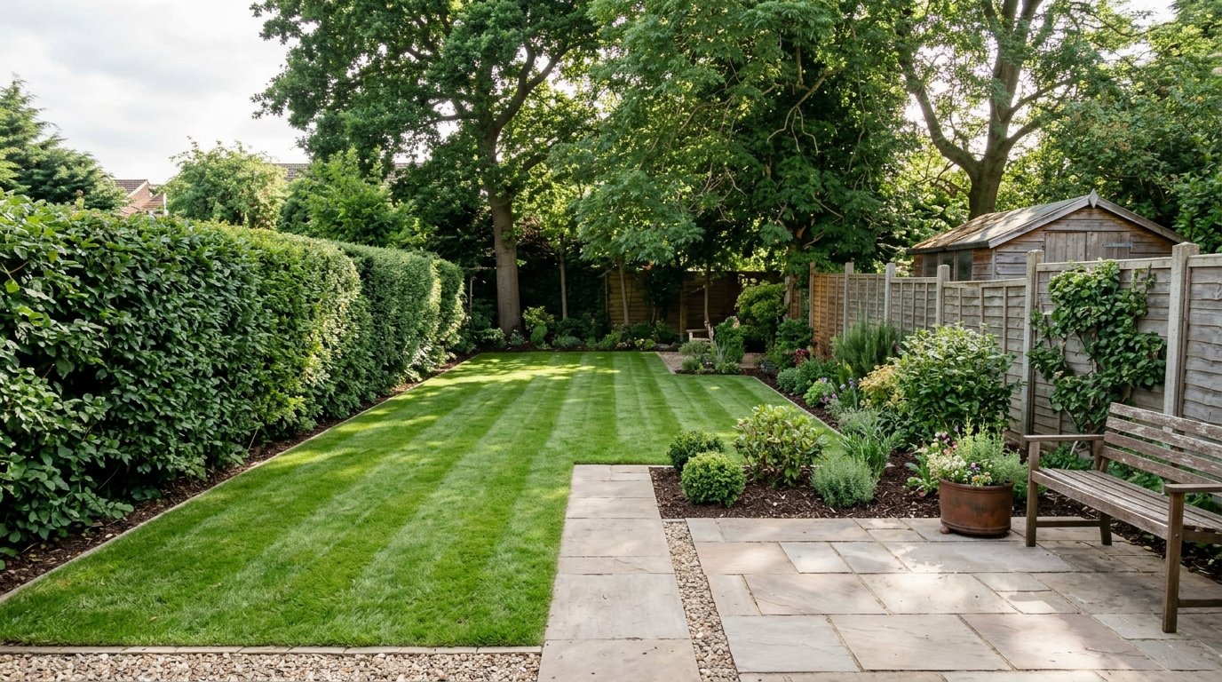 Dopo: giardino curato senza fatica con il Kit CHEBELGIARDINO